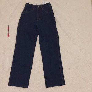 blue jean pants (XS)